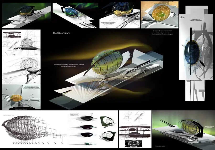Aurora Borealis Observatory - Arctic Architecture - e-architect