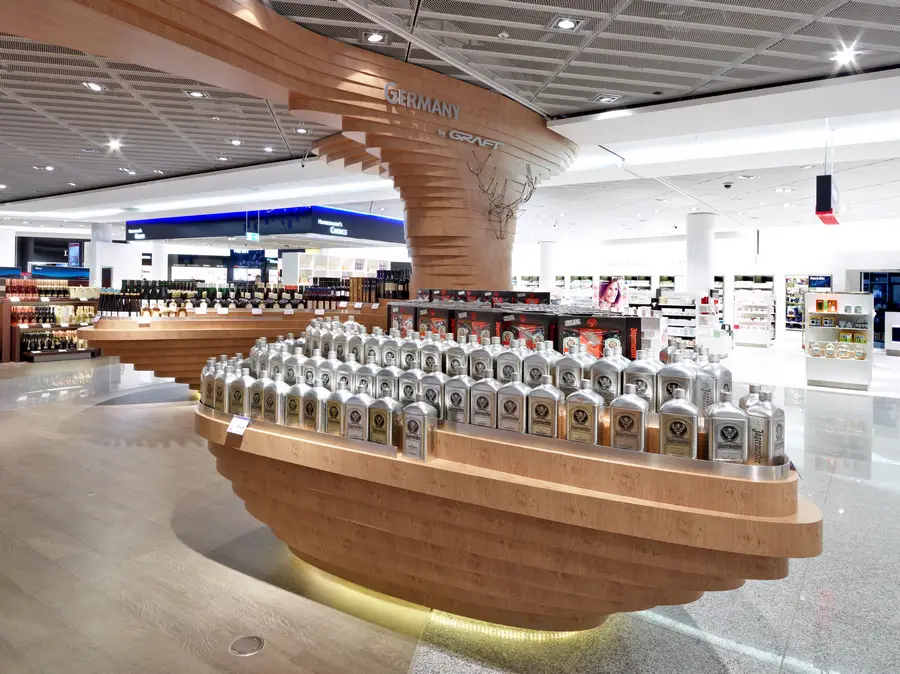 Heinemann Duty Free Shop Frankfurt Airport - E-architect