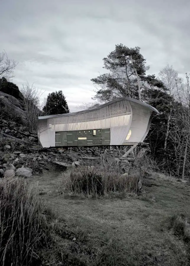 Hen House Sweden, Rural Swedish Building: Coop - e-architect