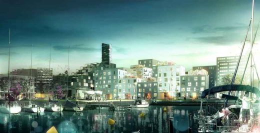 Aarhus Harbour Buildings, Denmark