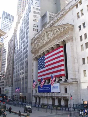 Wall Street Buildings New York Stock Exchange