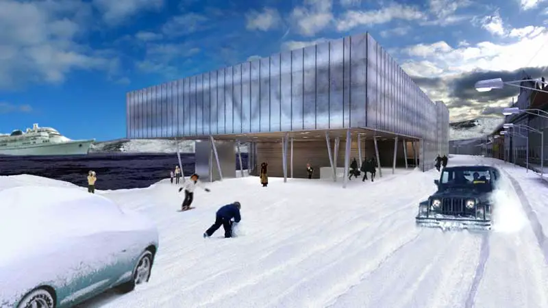 Arctic Culture Centre, Hammerfest Building, Norway