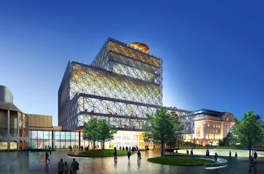 New Birmingham Library Building: Mecanoo