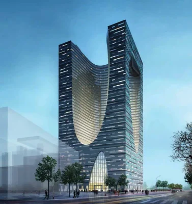 Shidai Tower Harbin, China building competition