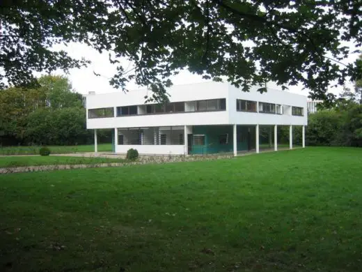 Villa Savoie Poissy house by Le Corbusier architect