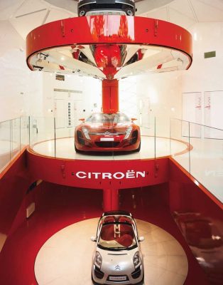 C42” Citroen showroom by Manuelle Gautrand Architecture, Paris