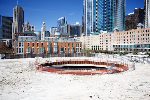 Chicago Spire, Santiago Calatrava tower site