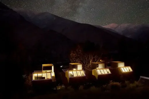 Elqui Domos Astronomical Hotel Chile building