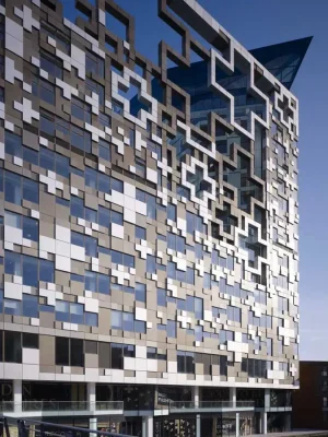 The Cube Birmingham Building by Make Architects
