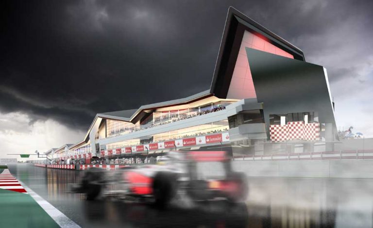 Silverstone Pit Building: Pitlane & Paddock - e-architect