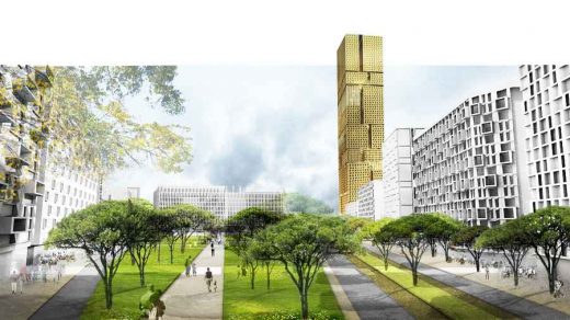 Albanian Masterplan Competition design by Grimshaw Architects