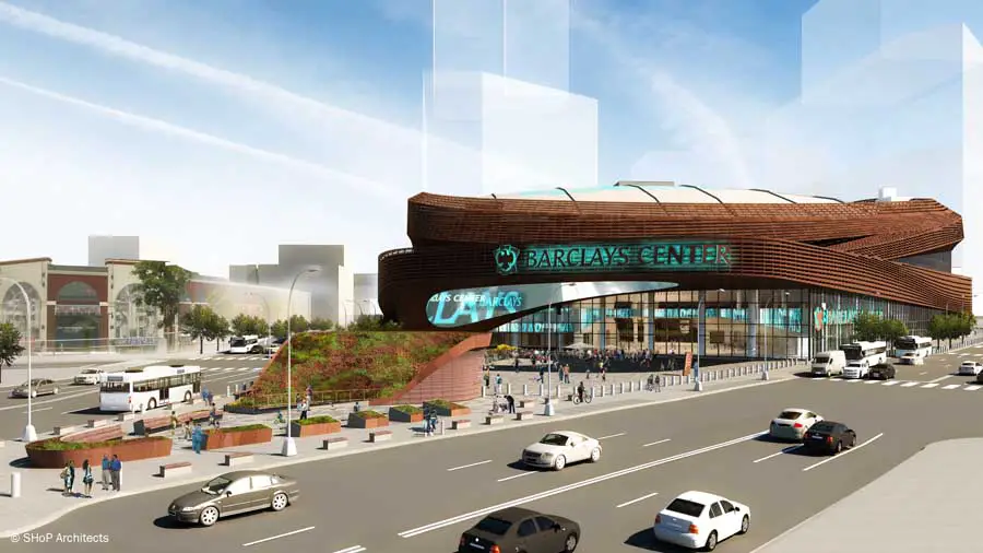 The new Barclays Center Arena is endowed with a network of more than 800  digital signage screens