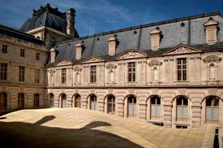 Louvre Museum Visconti Courtyard Islamic Arts Wing Paris