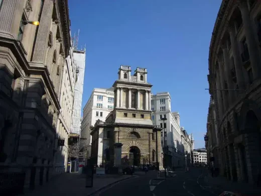 St Mary Woolnoth Church Hawksmoor building London