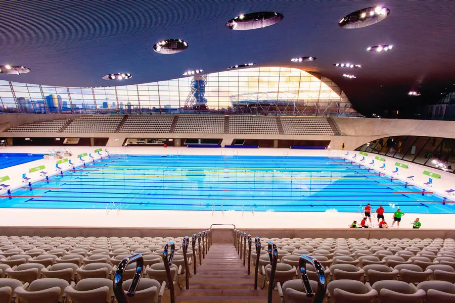 London Aquatics Centre: Pool by Zaha Hadid - e-architect