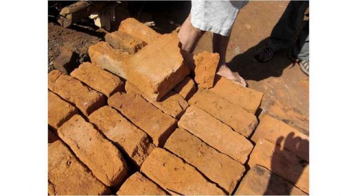 Uganda architecture bricks