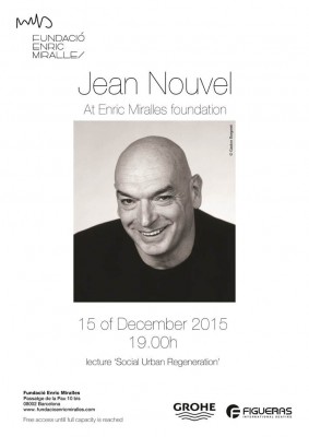 Jean Nouvel architect talk in Barcelona
