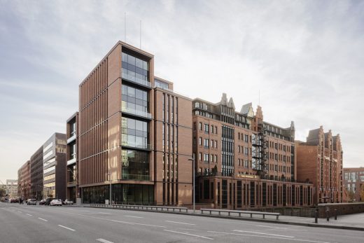 Gebr. Heinemann Headquarters building design by Hamburg Architect Office