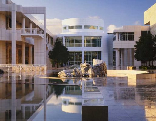 The Getty Center Los Angeles museum building