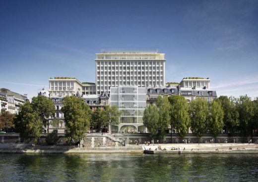 Boulevard Morland Paris building design by David Chipperfield Architects