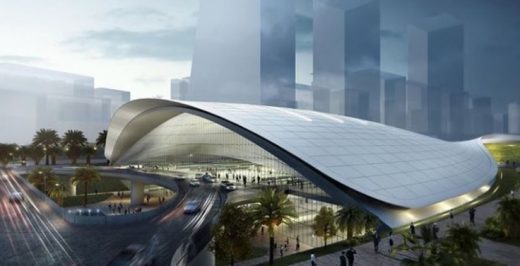 Singapore high-speed rail station building by TFP Farrells