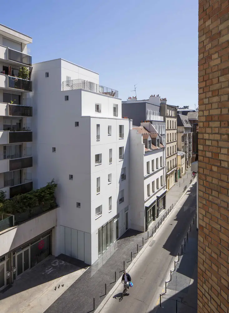 Parisian Trilogy Apartments Paris - e-architect