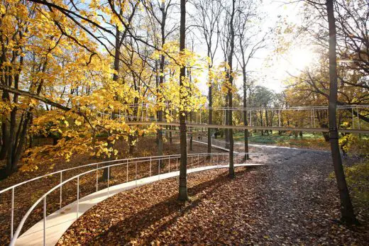 A Path in the Forest of Kadriorg Estonia Architecture News