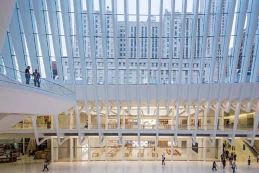 Apple Store World Trade Center Oculus - New York Architecture Walking Tours
