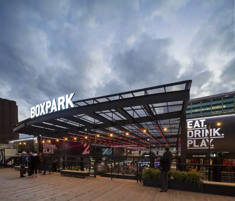 Boxpark Croydon Building At Ruskin Square - E-architect