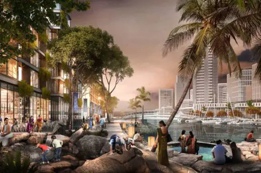 Colombo Master Plan by SOM | www.e-architect.com