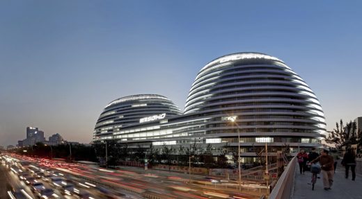 Galaxy Soho Beijing building by Zaha Hadid Architects