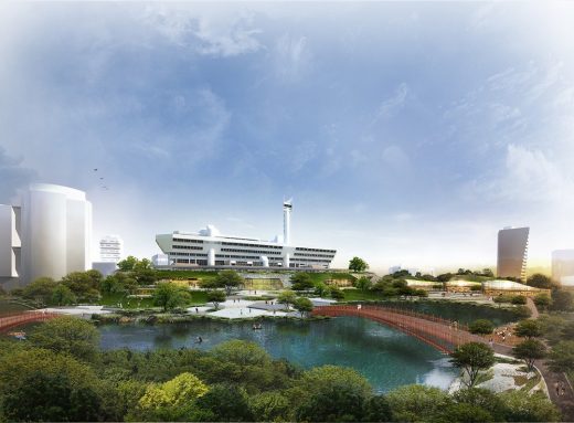 Jurong Lake District Masterplan by TFP Farrells Architects Office