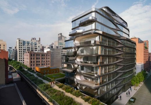 520 West 28th Street NYC by Zaha Hadid Architects | www.e-architect.com