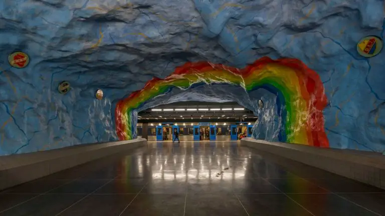 Stockholm Underground Art Metro Stations - E-architect