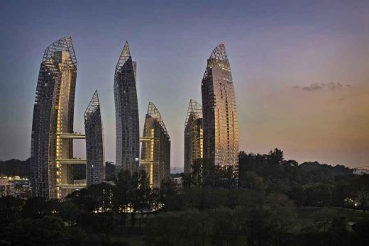 Reflections at Keppel Bay design by Studio Daniel Libeskind Architects