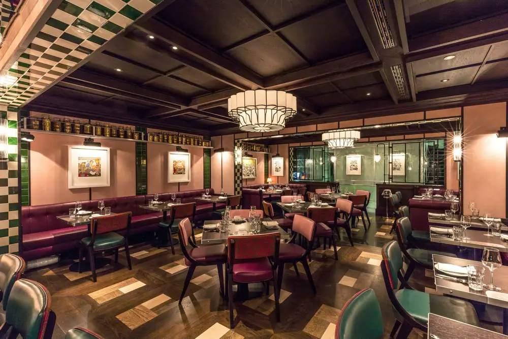 Bombay Bustle Restaurant, Maddox Street, Mayfair - e-architect