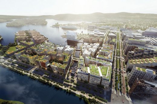 Bispevika landscape design - Oslo Architecture Tours