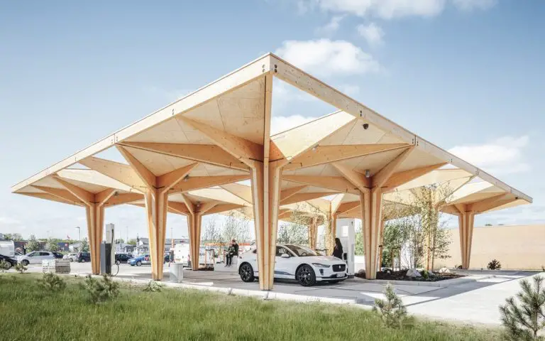 Ultra Fast Charging Stations by COBE in Denmark - e-architect