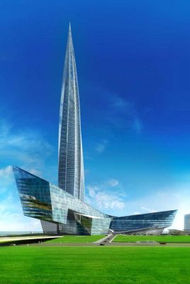 Gazprom Tower St Petersburg building design
