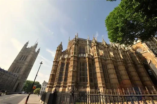 Westminster Abbey Building London UK