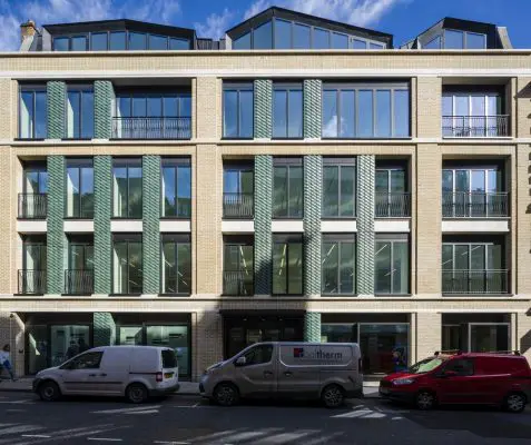 5-8 Warwick Street Building in Soho London by Squire and Partners Architects
