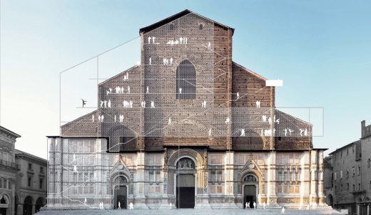 Facade of Basilica San Petronio in Bologna - Italian Architecture News