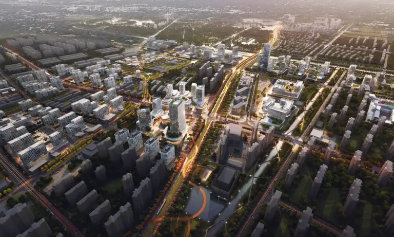 Fengpu Avenue Master Plan, Fengxian New City - e-architect