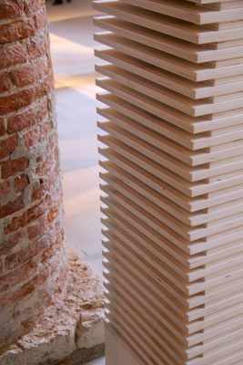 Installation by Alison Brooks Architects at 16th International Architecture Exhibition