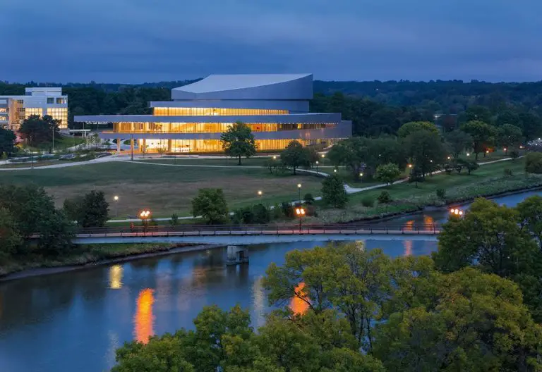 Hancher Auditorium Iowa City Building - e-architect