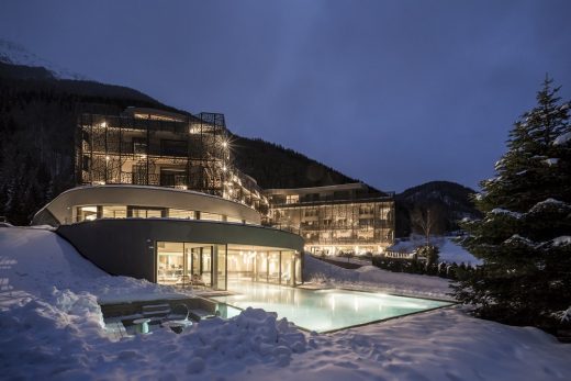 Hotel Silena Vals South Tyrol Wellness Retreat design by noa*