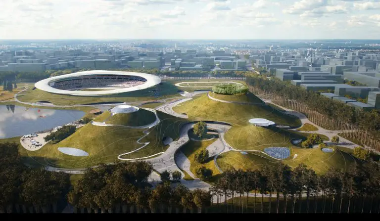 Quzhou Sports Campus Stadium, Zhejiang - e-architect