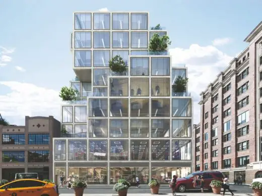 61 9th Avenue Meatpacking District building in Manhattan by Rafael Viñoly Architects