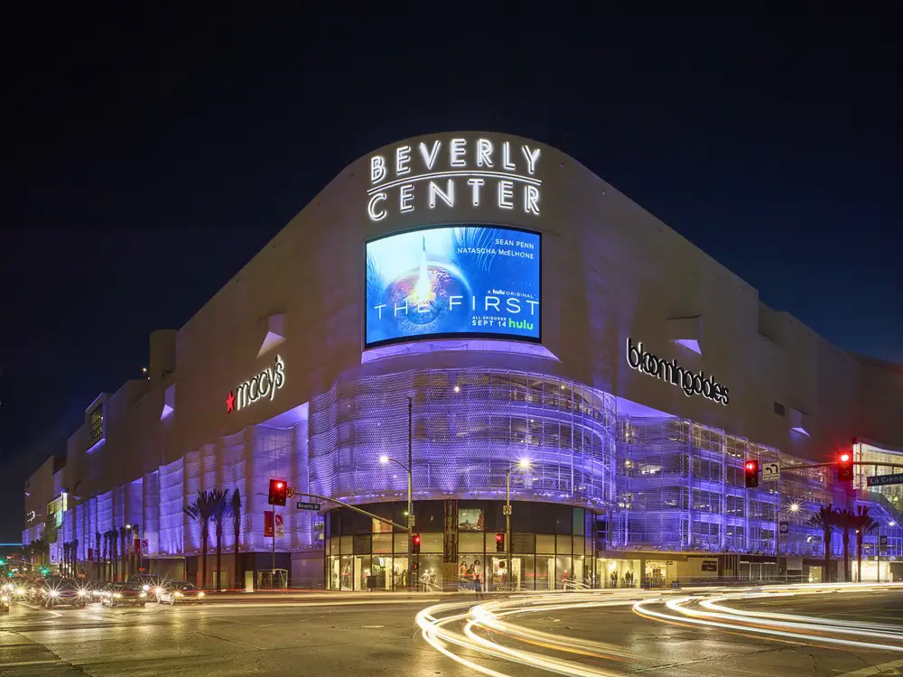 Beverly Center Shopping Mall Los Angeles, CA, Opened in 198…