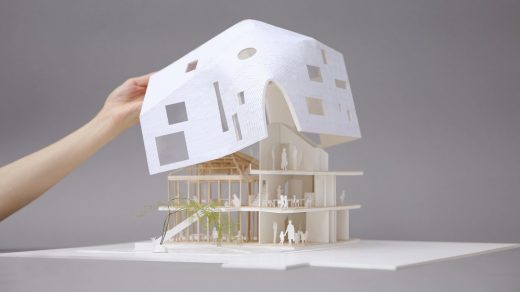 Clover House model by MAD Architects